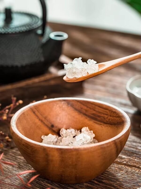 Qingchun High-quality Natural Astragalus Gum, Snow Nest (Edible Bird's Nest Substitute), Snow Nest Edible Gum, Nourishing and Healthy Dessert, Tonifying Herbal Food - Image 4