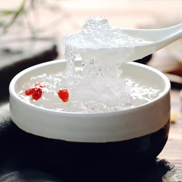 Qingchun High-quality Natural Astragalus Gum, Snow Nest (Edible Bird's Nest Substitute), Snow Nest Edible Gum, Nourishing and Healthy Dessert, Tonifying Herbal Food - Image 2