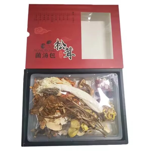 Colorful Mushroom Soup Bag, Dried Morchella, Yunnan Mushrooms for Stewing Soup, Large Soup Ingredient Bag - Image 10