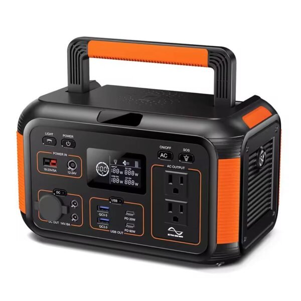 EBL Portable Power Station, 300W (Peak 600W), Lithium Battery for Outdoor and Indoor Emergency Use, Camping Solar Generator