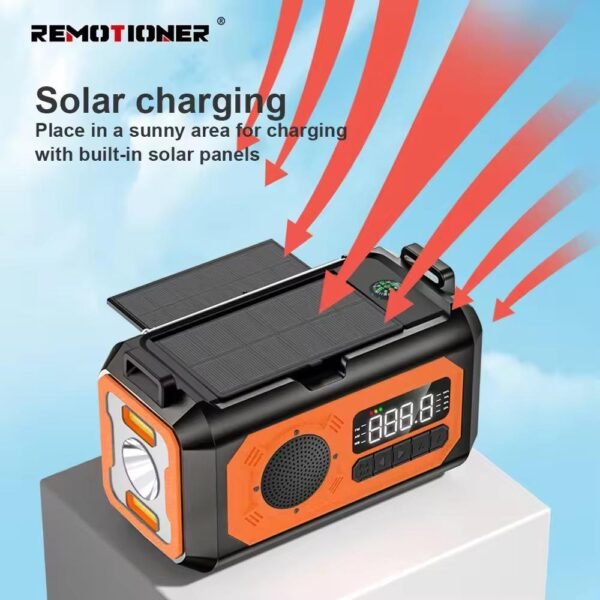 EBL Portable Power Station, 300W (Peak 600W), Lithium Battery for Outdoor and Indoor Emergency Use, Camping Solar Generator - Image 9