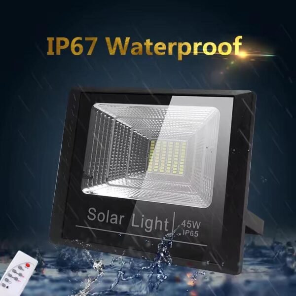 25W, 40W, 60W, 100W, 200W, 300W Outdoor Lighting Waterproof Remote-Controlled Garden Solar Lights, LED Solar Floodlights, Solar Floodlights
