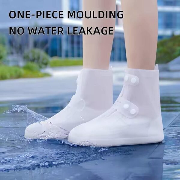 Waterproof, anti-slip, thickened and wear-resistant rain boots. Rain shoe covers for both men and women suitable for rainy days in summer. - Image 8