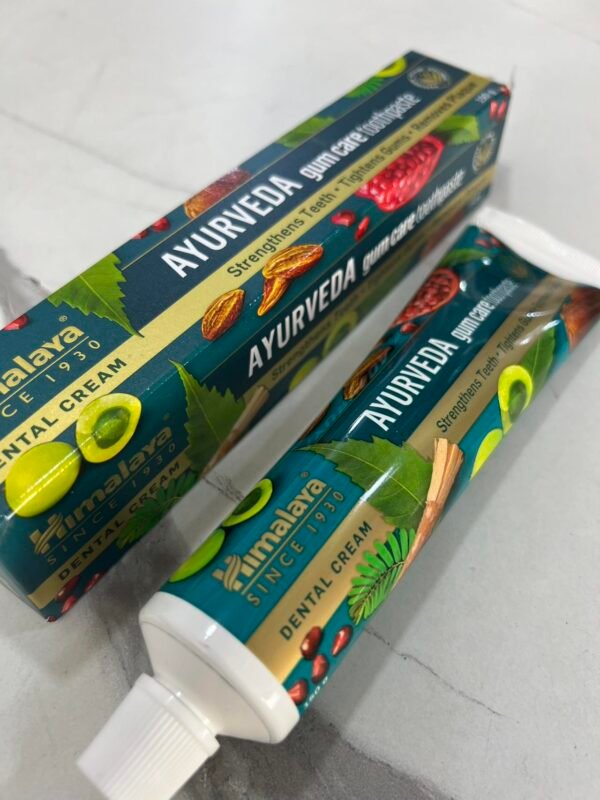 Himalaya Ayurvedic Gum Care Toothpaste. Ayurvedic dental care with an overall herbal formula. - Image 2