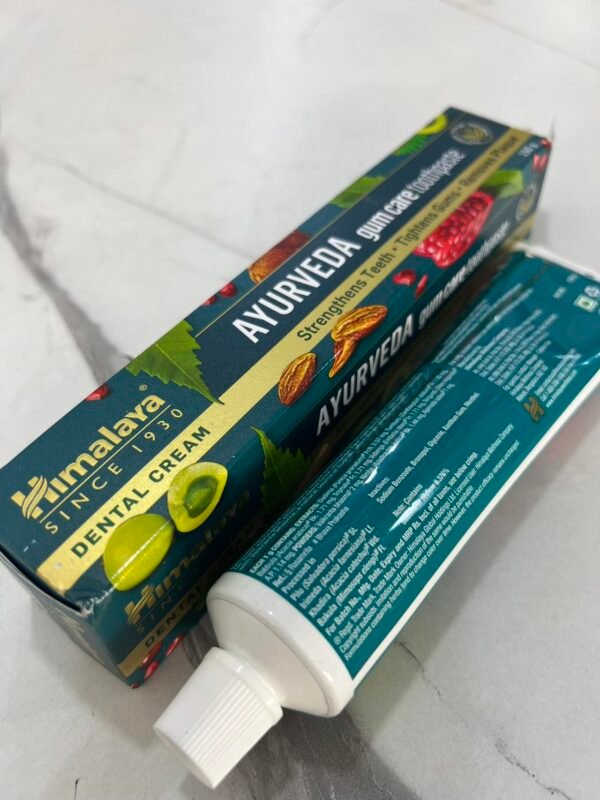 Himalaya Ayurvedic Gum Care Toothpaste. Ayurvedic dental care with an overall herbal formula. - Image 3