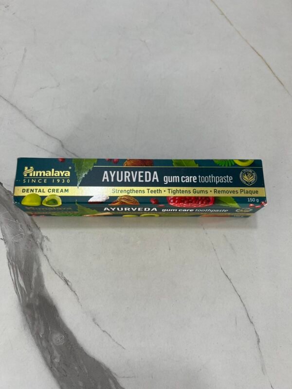 Himalaya Ayurvedic Gum Care Toothpaste. Ayurvedic dental care with an overall herbal formula. - Image 5