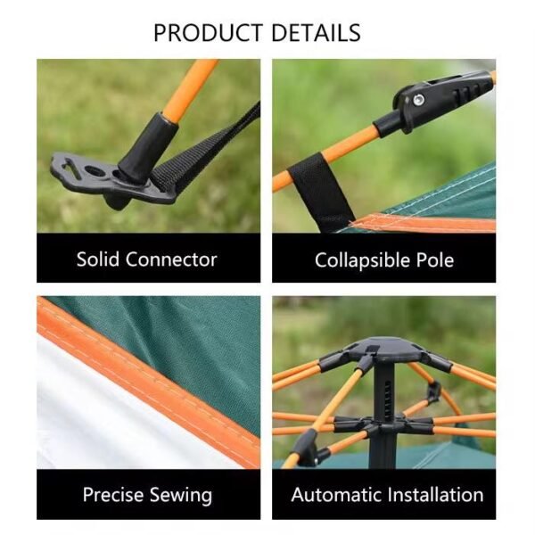 Portable Waterproof Camping Tent for Outdoor Hiking - Image 4