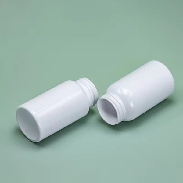 New in 2024, high-end candy and vitamin bottles. They are sealed and can be customized. Purchase empty black plastic bottles. - Image 6