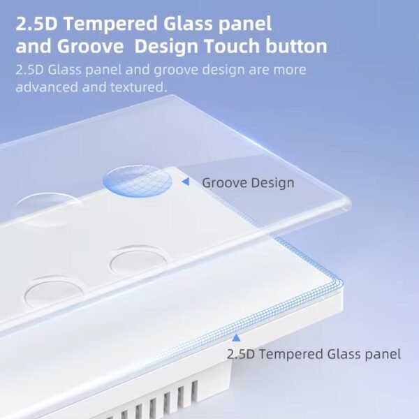 Avat with CE and RoHS 1/2/3/4 certifications. Assist with American standard drawings. Alexei remote control lamp, smart home wall touch lamp, Wifi smart switch. - Image 2