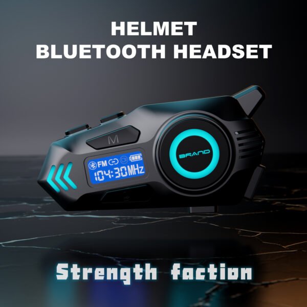 K09 Helmet Bluetooth Headphones Waterproof Noise Reduction Motorcycle Riding Long-lasting Intercom - Image 7