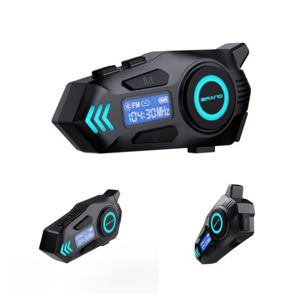 K09 Helmet Bluetooth Headphones Waterproof Noise Reduction Motorcycle Riding Long-lasting Intercom - Image 3