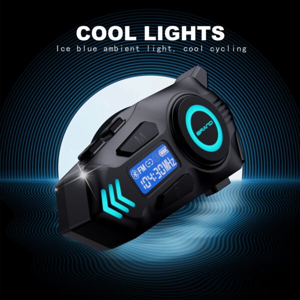 K09 Helmet Bluetooth Headphones Waterproof Noise Reduction Motorcycle Riding Long-lasting Intercom - Image 5