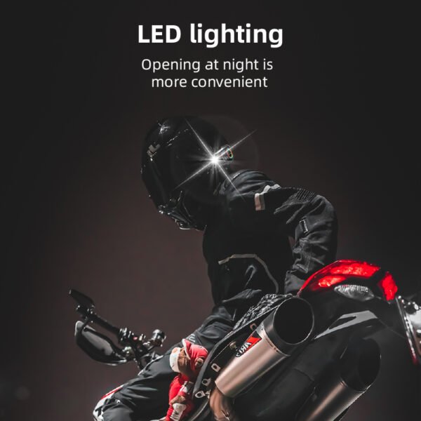 K06 Helmet Bluetooth Headphones Waterproof Noise Reduction Motorcycle Riding Long-lasting Intercom - Image 4